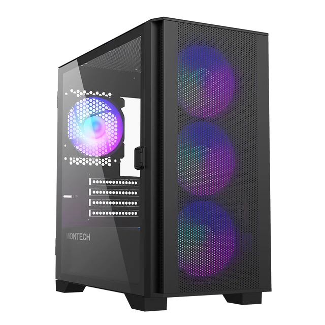 Geekd Cosmos gaming computer med RTX 5070, Intel Core i7-14700F, 32GB DDR5 RAM og 1TB NVMe SSD – kraftfuld gamer PC til high-end gaming