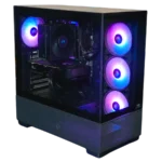 Geekd Quantom Orion gaming computer med RTX 5060, Ryzen 7 5700X, 16GB RAM og 1TB NVMe SSD – stærk gamer PC til 1080p og 1440p gaming