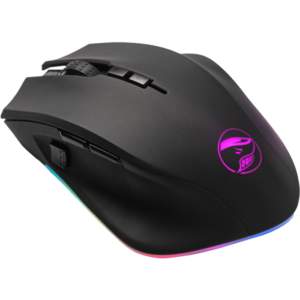 Shark Velocity M71 trådløs gaming mus med 16000 DPI, Pixart PAW3335 sensor og RGB – præcis wireless gaming mus