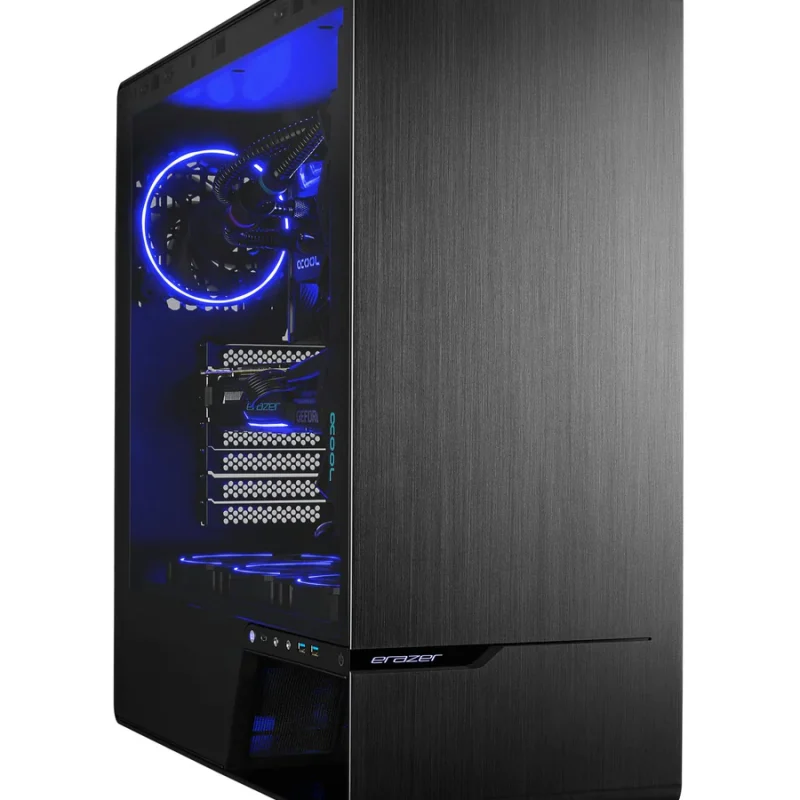 Medion ERAZER Enforcer X10 gaming computer med RTX 4070 Ti Super, Intel Core i7-14700KF, 32GB DDR5 RAM og 1TB NVMe SSD – high-end gamer PC
