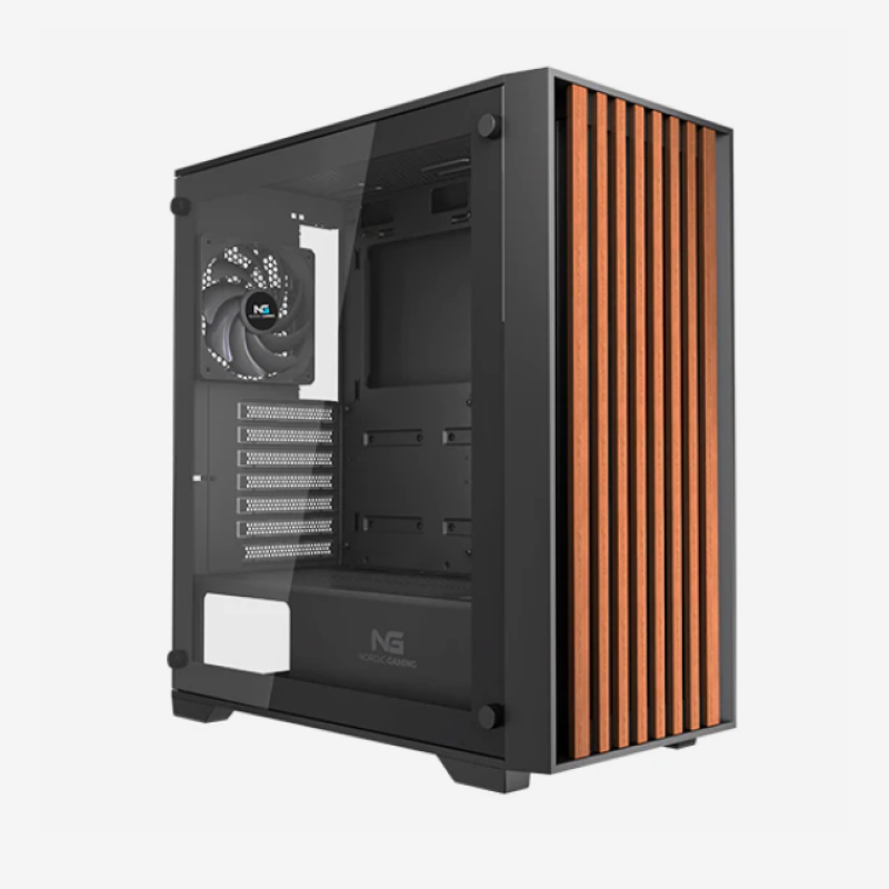 Geekd Quantom Nova gaming computer med RTX 5070 grafikkort, Intel i7-12700KF CPU, 32GB DDR5 RAM og 1TB NVMe SSD – kraftfuld gamer PC til high-end gaming i 2026