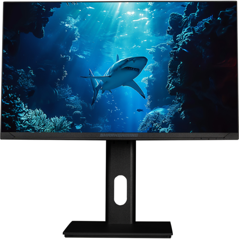 SharkGaming 24" gaming skærm med 200Hz, IPS panel og 1ms responstid – hurtig 1080p e-sport skærm til gaming