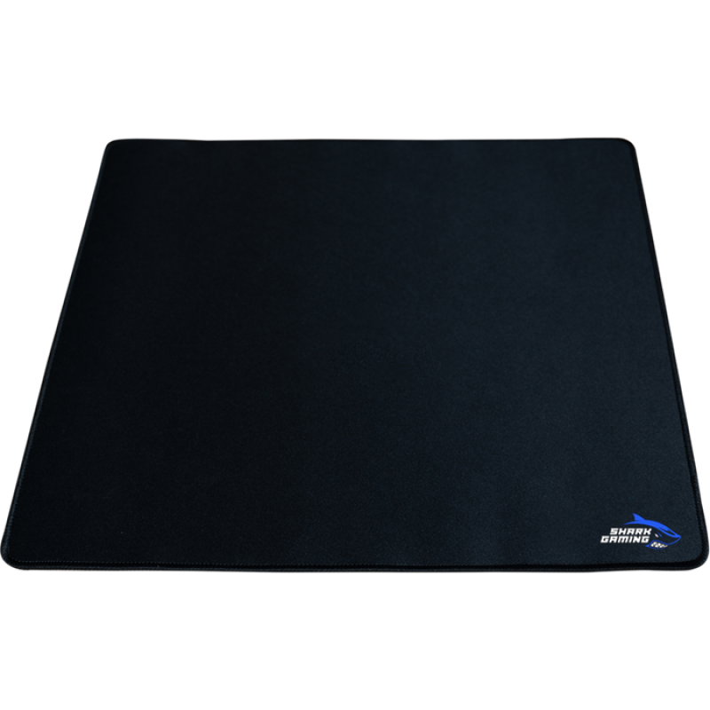 SharkGaming musemåtte 450x400mm med control overflade, skridsikker gummibund og stitched edges – perfekt til gaming